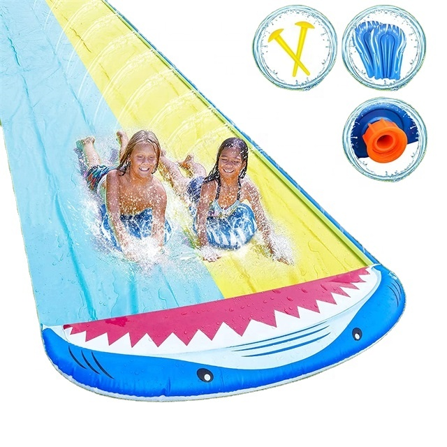 Inflatable Shark slide