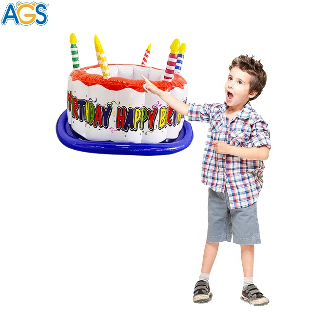Inflatable birthday cake for kids