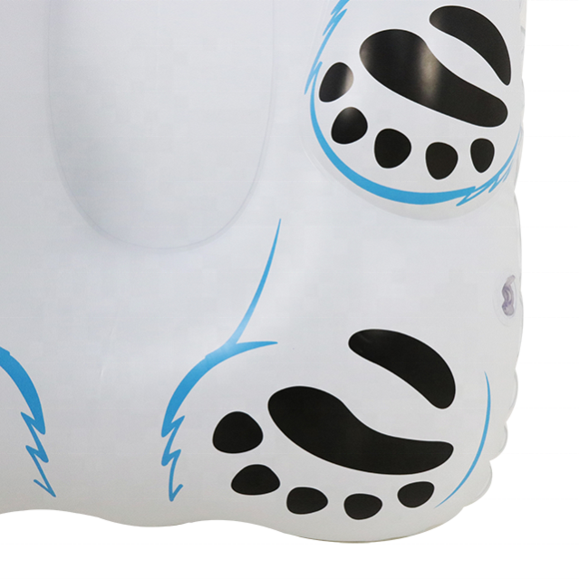 Polar bear snow tube details