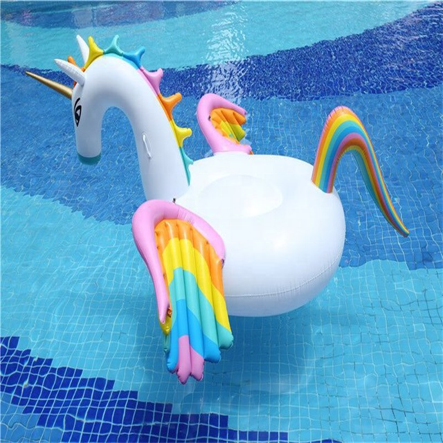 Rainbow unicorn float inflatable