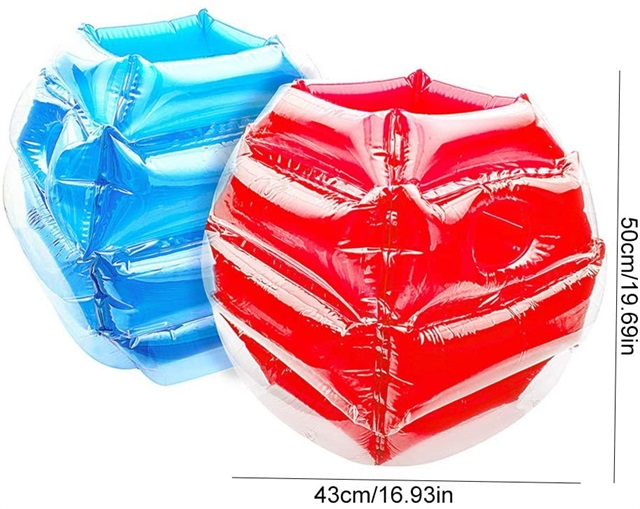 Size of bumper ball