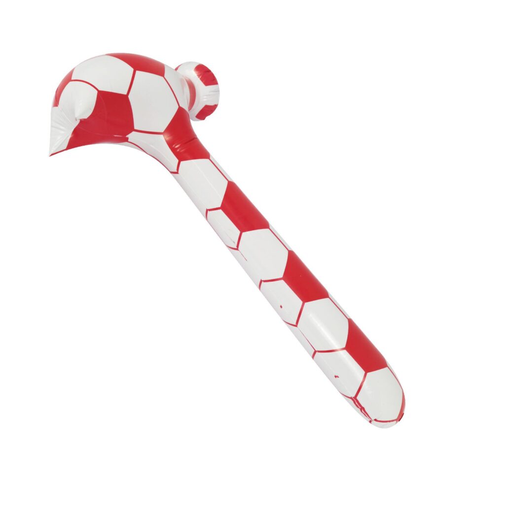Inflatable Claw Hammer football pattern