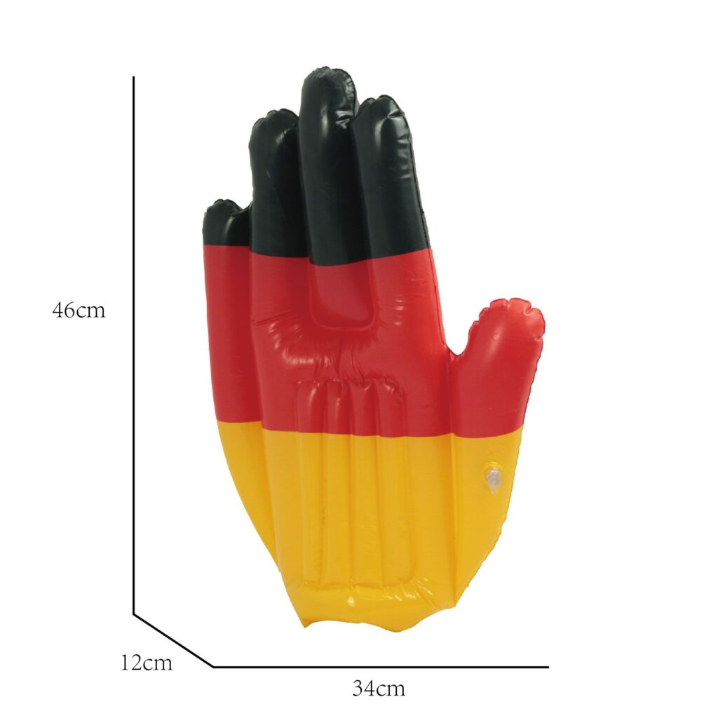 Inflatable OEM cheering hand