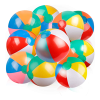 QQ图片20220408104947 Inflatable Beach Ball Classic Rainbow Color Birthday Pool Party Favors Summer Water Toy