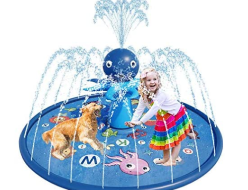 Splash Pads for Toddlers Baby Splash Pad Sprinkler for Kids Outside Backyard