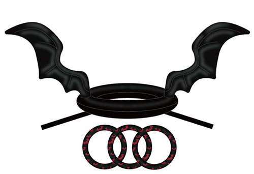 Bat inflatable hat ring Bat inflatable hat ring
