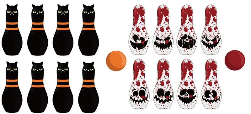 Halloween Bowling Game Set Halloween Bowling Game Set