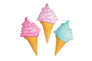 Inflatable Rainbow Ice Cream Toy Inflatable Rainbow Ice Cream Toy