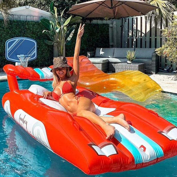 Inflatable racing floating row Inflatable racing floating row